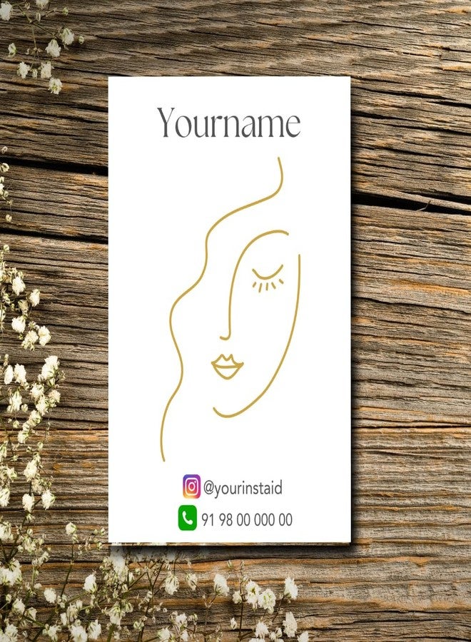 Yellow Nuts Personalized Earring Jewellery Display Cards Tags 48 Pcs Bracelet Necklace Packaging Decorative, 48 Labels - Image 1